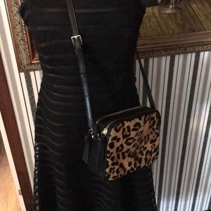 The sis kiss 💋 leopard crossbody bag
